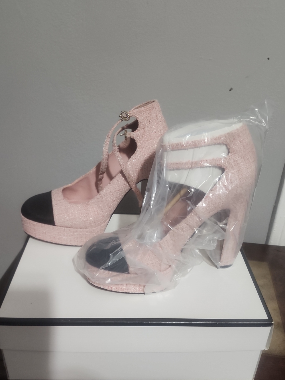 Steve Madden Pink Platforms